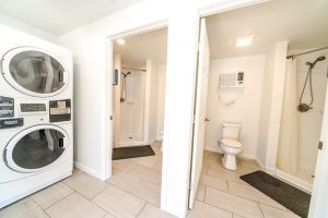 Plantation Oaks RV Park laundry room and restrooms